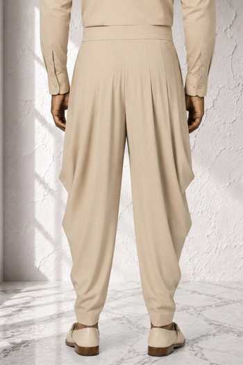 Bubber Couture Mivaan Cotton Silk Dhoti Pant