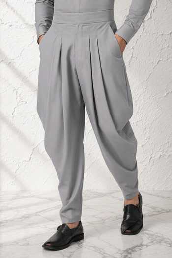 Bubber Couture Prayan Cotton Silk Dhoti Pant