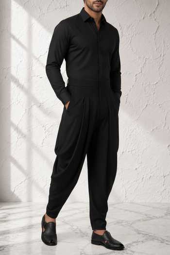 Bubber Couture Niral Cotton Silk Dhoti Pant