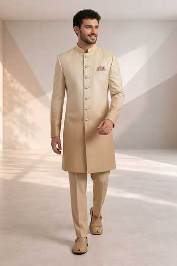 Bubber Couture Ombre Sherwani & Pant Set 