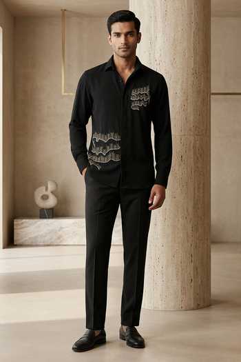 Hilo Design Resonance Embroidered Shirt 