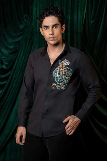 Hilo Design Regal Embroidered Shirt 