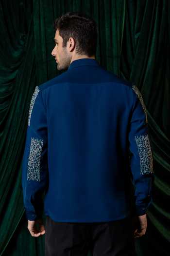 Hilo Design Mosaic Embroidered Shirt