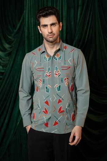 Hilo Design Vireo Embroidered Shirt
