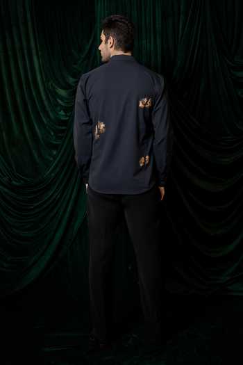Hilo Design Embers Embroidered Shirt 
