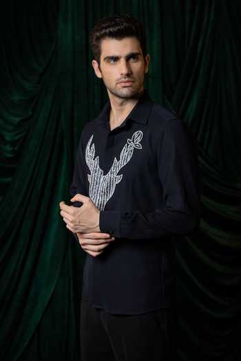 Hilo Design Regalia Embroidered Shirt 