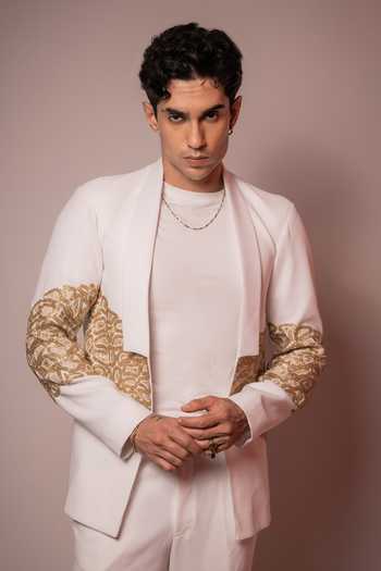 Buy Hilo Design Ivory Loom Embroidered Blazer Online at Aza Fashions Buy_Hilo Design_Ivory Loom Embroidered Blazer _Online_at_Aza_Fashions