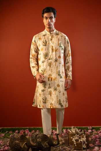 Hilo Design Varun Printed Kurta 