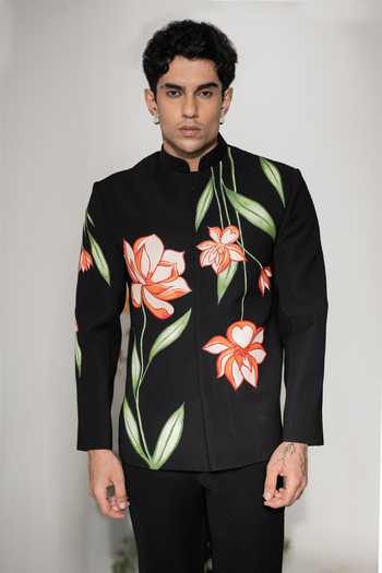 Hilo Design Liora Painted Bandhgala 