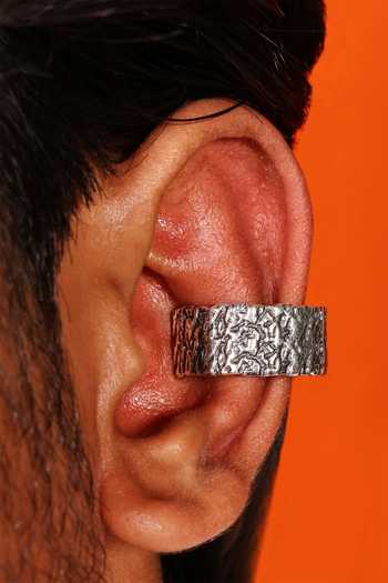 Arvino Rugged Texture Ear Cuff - Single Pc 