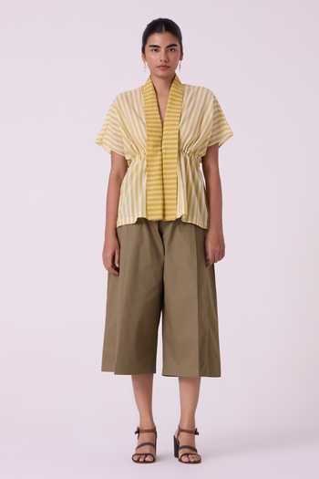 The Summer House Frances Olive Pant 
