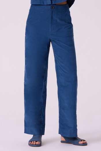 The Summer House Hatchi Blue Needlecord Pant 