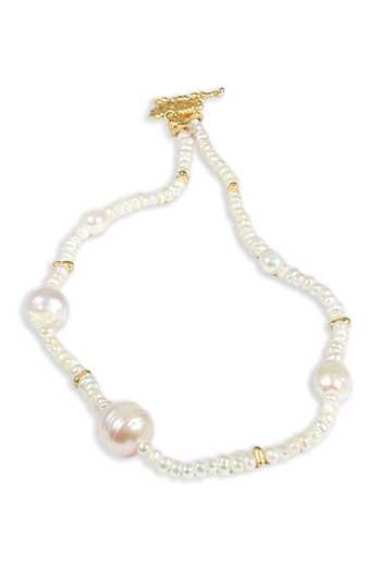 Arvino Pearl Weave Necklace