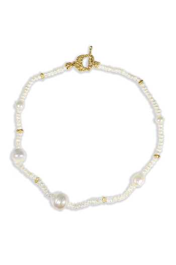 Arvino Pearl Weave Necklace