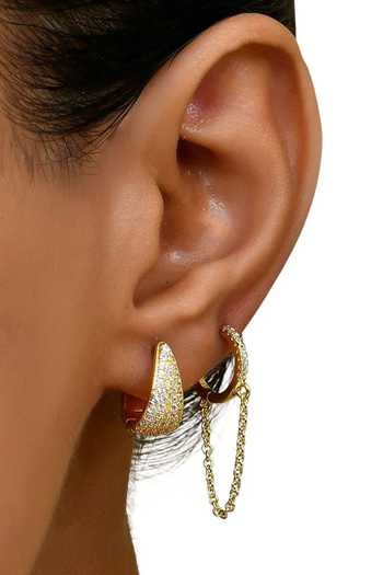 Arvino Stellar Sparkle Stack Earrings - Set of 2 