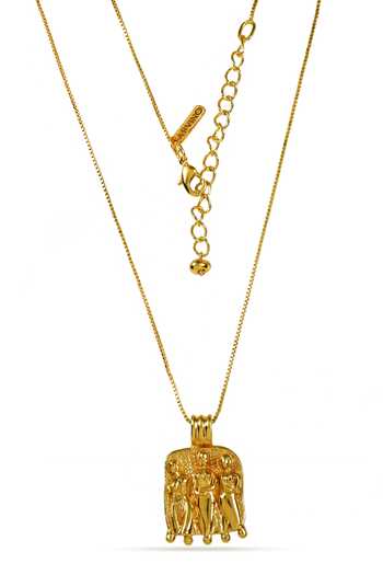 Arvino Tridev Totem Pendant Necklace 