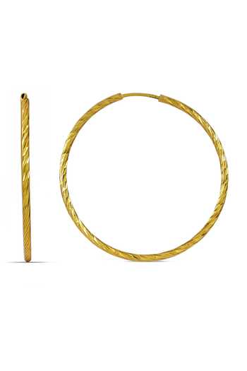 Arvino Ripple Round Hoops 