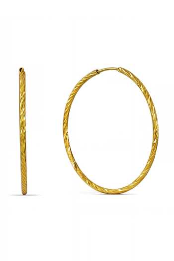 Arvino Ripple Round Hoops 