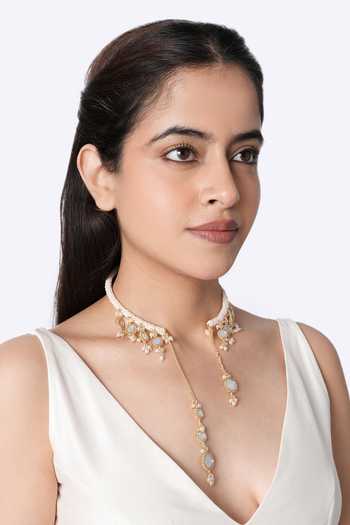 Vaidaan Vamika Mirror Work Choker 
