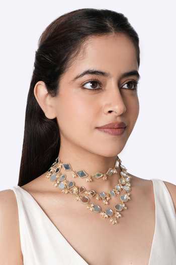 Vaidaan Bhumi Mirror Work Choker 