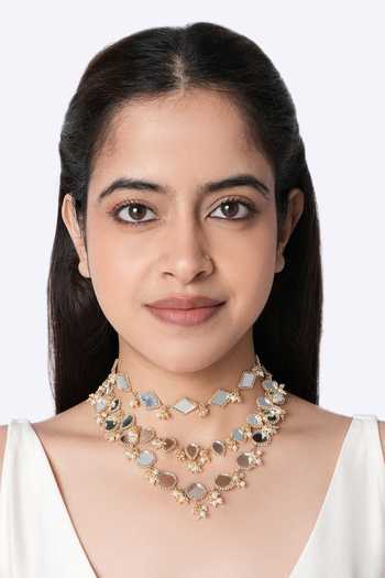 Vaidaan Bhumi Mirror Work Choker 