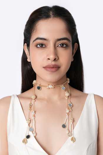 Vaidaan Kanak Embellished Choker 