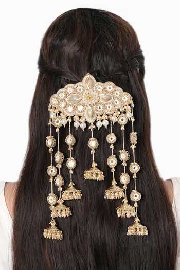 Vaidaan Shreya Mirror Hair Accessory 
