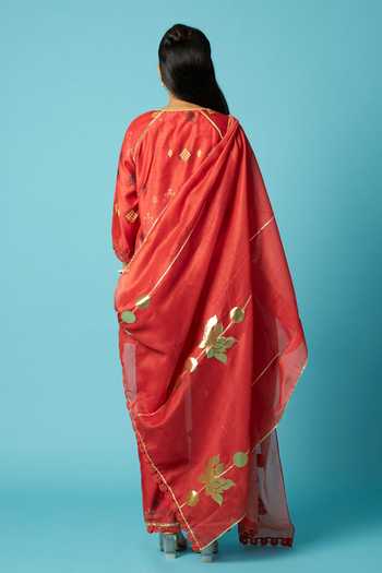Vedika M Geometric Print Kurta Set