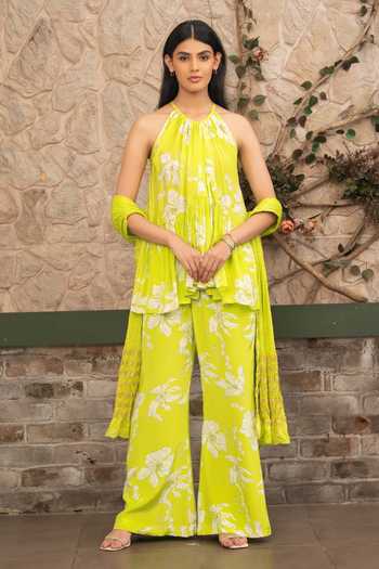 Senren By Eshana Raut Floral Print Kurta Set 