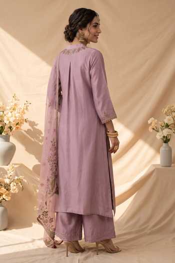 Mandira Wirk Resham Embroidered Kurta Set