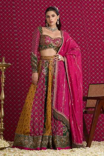 Aayushi Maniar Kadambari Embroidered Lehenga Set 