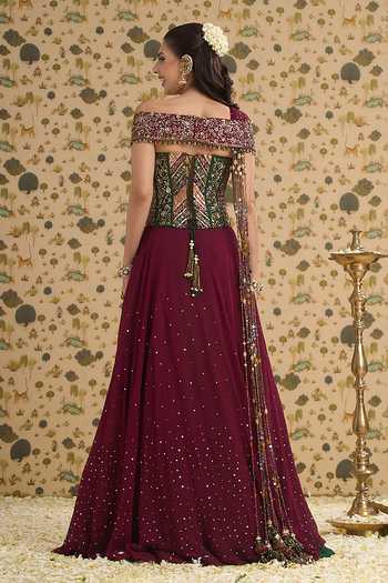 Aayushi Maniar Latika Corset Lehenga Set 