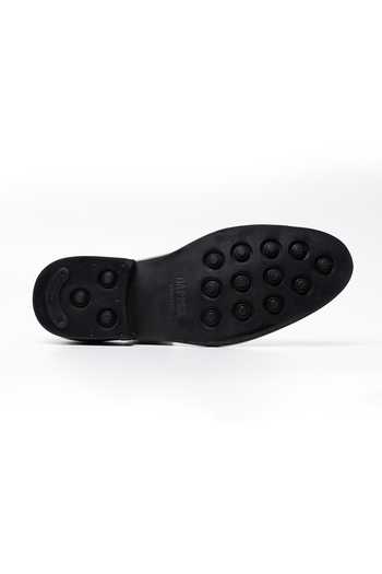 Buy Dapper Shoes Black Cap Toe Leather Oxfords Online at Aza Fashions Buy_Dapper Shoes_Black Cap Toe Leather Oxfords _Online_at_Aza_Fashions