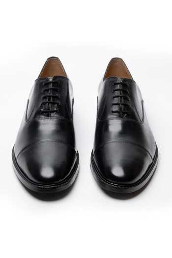 Dapper Shoes Cap Toe Leather Oxfords 