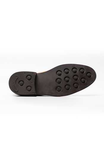 Dapper Shoes Brown Cap Toe Leather Oxfords Online at Aza Fashions Dapper Shoes_Brown Cap Toe Leather Oxfords _Online_at_Aza_Fashions