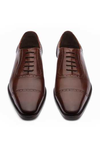 Dapper Shoes Adelaide Oxford Leather Shoes 