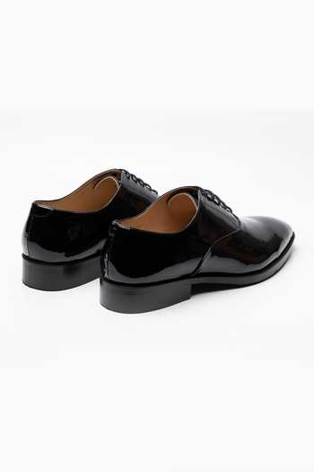 Buy Dapper Shoes Black Leather Plain Toe Oxfords Online at Aza Fashions Buy_Dapper Shoes_Black Leather Plain Toe Oxfords _Online_at_Aza_Fashions