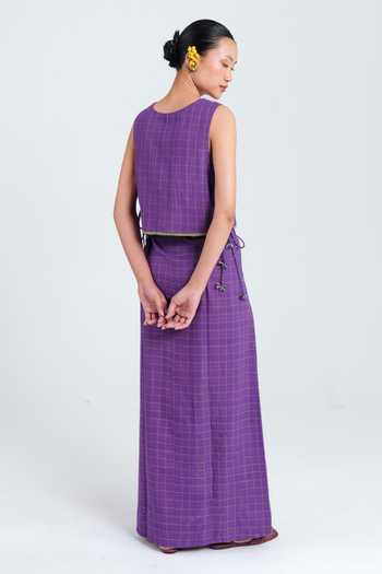 Jodi Drift Handloom Lungi Skirt 
