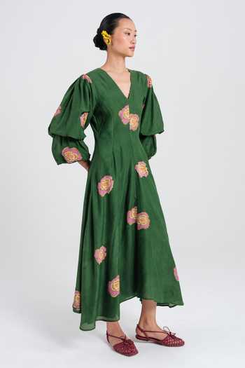 Jodi Flow Block Print Dress 