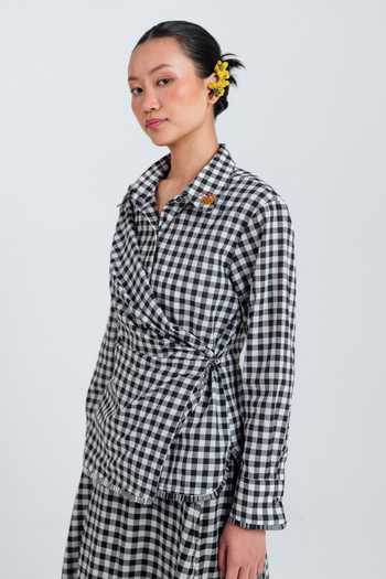 Jodi Groove Handloom Wrap Shirt 