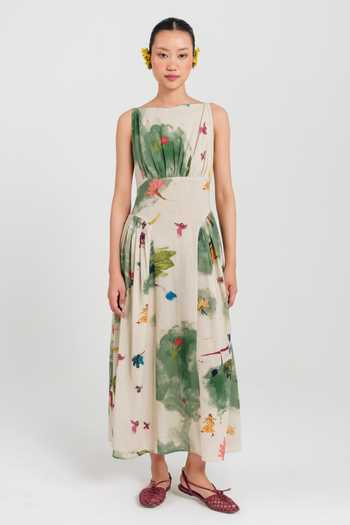 Jodi Sway Panelled Printed Dress 