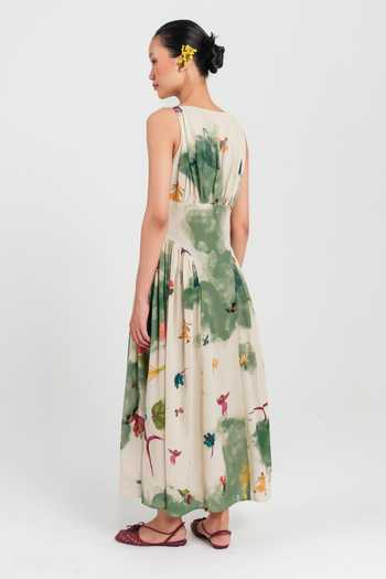 Jodi Sway Panelled Printed Dress 