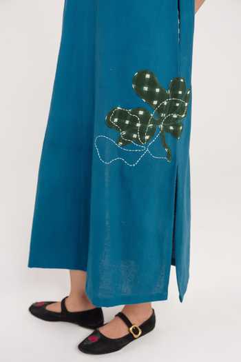 Buy Jodi Blue Cotton Halter Neck Ether Handloom Dress Online at Aza Fashions Buy_Jodi_Blue Cotton Halter Neck Ether Handloom Dress _Online_at_Aza_Fashions