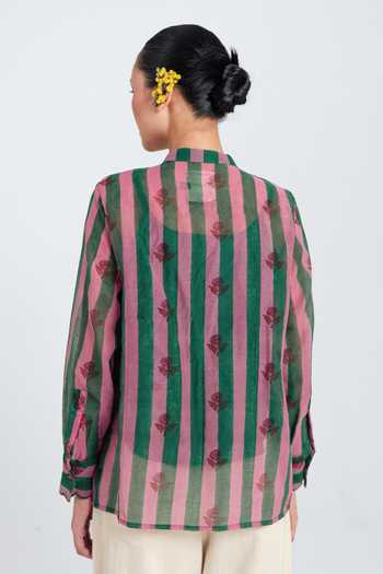 Jodi Twirl Scallop Shirt 