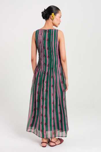 Jodi Twirl Pleated Dress 