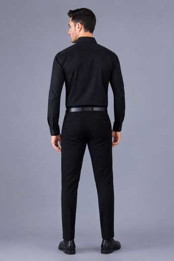 Varoin Marwah Black Nazar Embroidered Shirt 