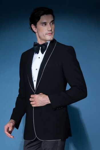 Varoin Marwah The Matte Fall Cord Blazer