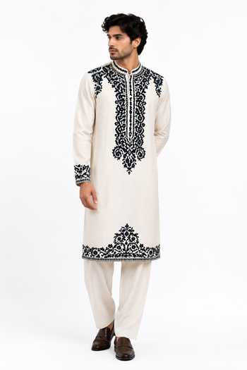 Varoin Marwah Embroidered Kurta Set 