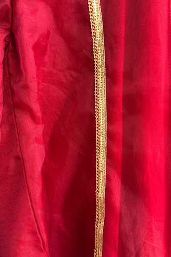 Buy The Little Tales Maroon Silk, Cotton, Organza Lace Printed Top And Palazzo Set Online at Aza Fashions Buy_The Little Tales_Maroon Silk, Cotton, Organza Lace Printed Top And Palazzo Set _Online_at_Aza_Fashions