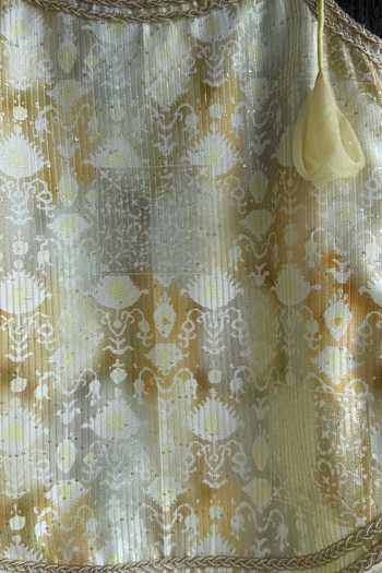 Buy The Little Tales Yellow Silk, Cotton, Net Strappy Kurta Dhoti Pant Set Buy_The Little Tales_Yellow Silk, Cotton, Net Strappy Kurta Dhoti Pant Set